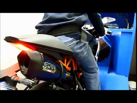 KTM RC 390 2015-2016 Exhaust GPR M3 Inox Slip-On High Level
