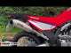 Honda CRF 300L / 300 Rally 2021-2024 Exhaust GPR Furore-X Inox Slip-On - video 1