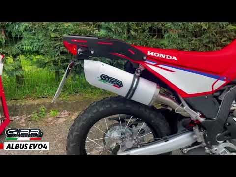 Honda CRF 300L / 300 Rally 2021-2024 Exhaust GPR Albus Ceramic Slip-On - video 2