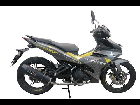 Yamaha Sniper 150 2021-2022 Exhaust GPR Deeptone Inox Full System