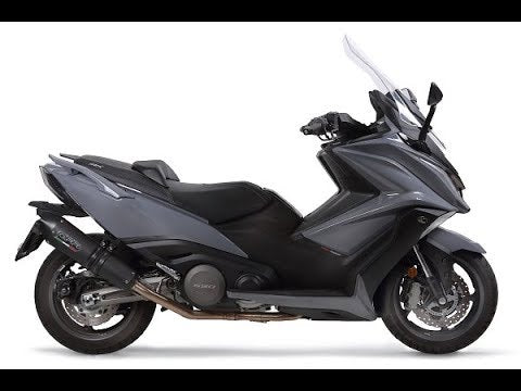 Kymco AK 550 2017-2020 Exhaust GPR Grand Prix Evo Titanium Full System - video 1