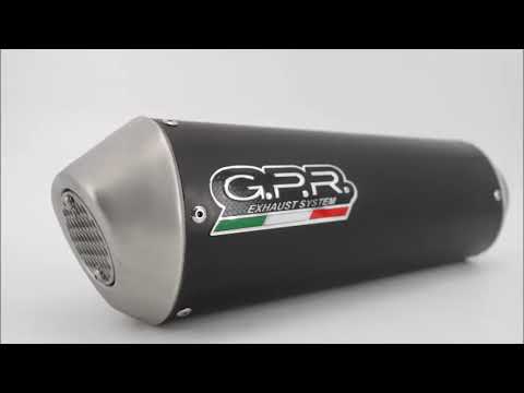 Kymco Dink Street 2009-2016 Exhaust GPR Furore-X Scooter Full System - video 1