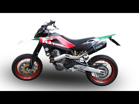 Husqvarna TE610E SM610 2007-2009 Exhaust GPR Furore Poppy Slip-On Race