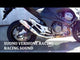 Escape GPR M3 Poppy Slip-On para Kawasaki Z800 2009-2016