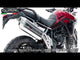 Triumph Tiger 900 GT / Pro Rally 2024-2025 Exhaust GPR Hyper Sonic Black Titanium Slip-On