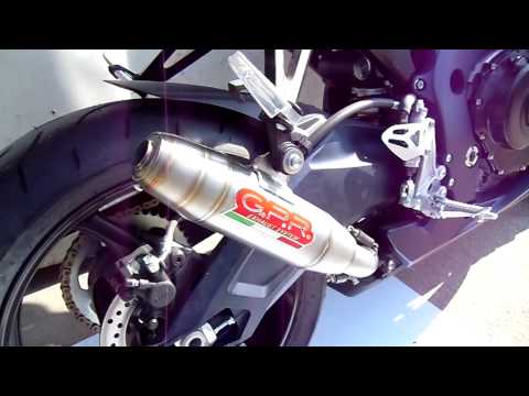 Suzuki GSXR 750 2011-2017 Exhaust GPR M3 Poppy Slip-On Race