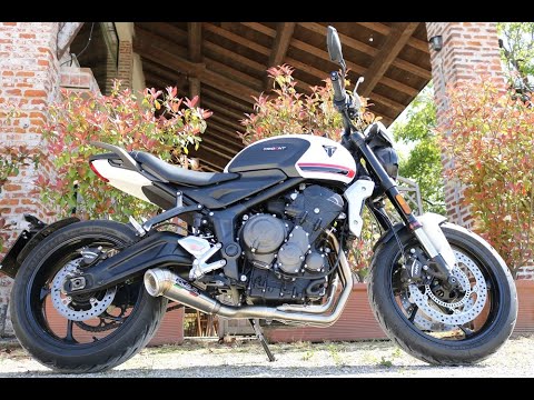 Triumph Trident 660 2021-2024 Exhaust GPR M3 Titanium Natural Full System High Level