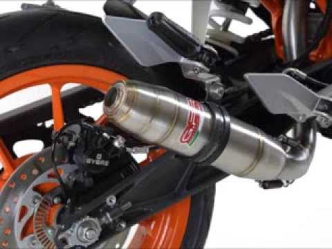 KTM 390 DUKE 2013-2016 Exhaust GPR Albus Ceramic Slip-On Race