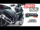 Zontes 368G 2024-2026 Exhaust GPR Furore-X Scooter Slip-On