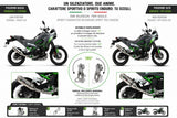 Kawasaki KLE 500 2026-2027 Exhaust GPR Penta Adventure Full Titanium Slip-On - photo 4