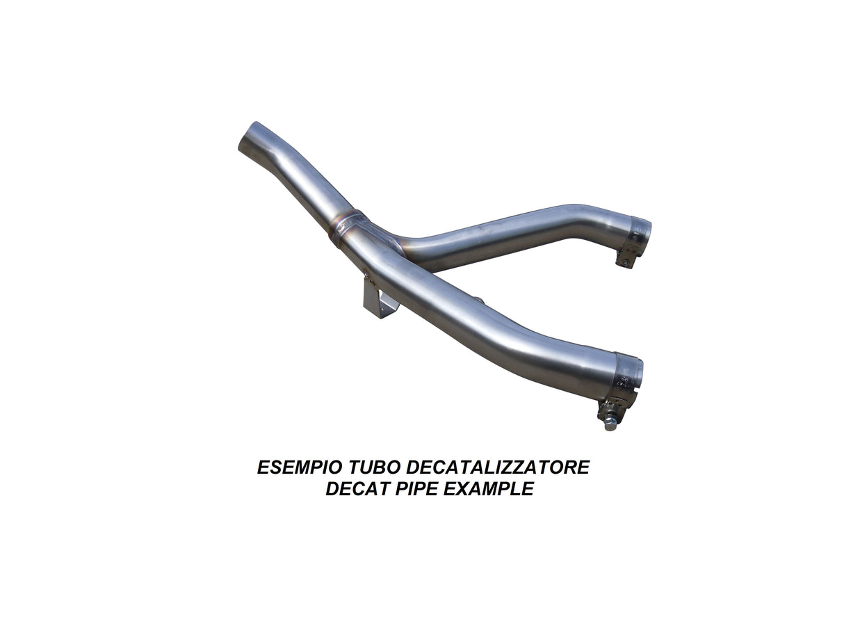 Kawasaki ZX6R ZX6RR 2009-2025 Exhaust GPR Decat Pipe
