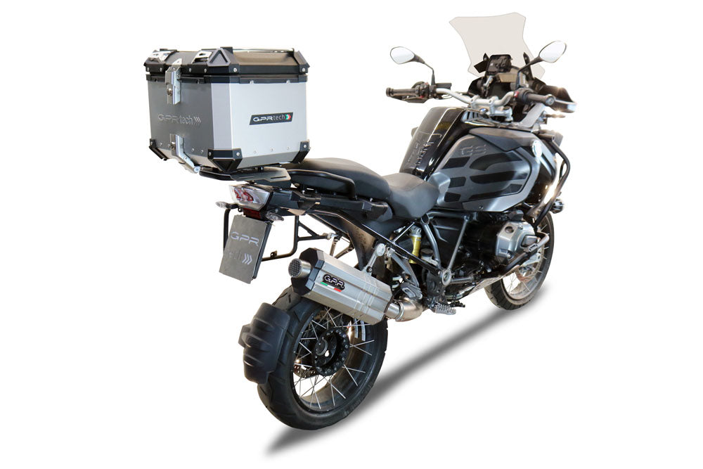 Bmw F850GS Adventure 2021-2023 Top Case 35 Liters GPR TECH Silver Aluminum