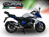 BMW R1200RS LC 2017-2019 Exhaust GPR Furore Evo4 Nero Slip-On