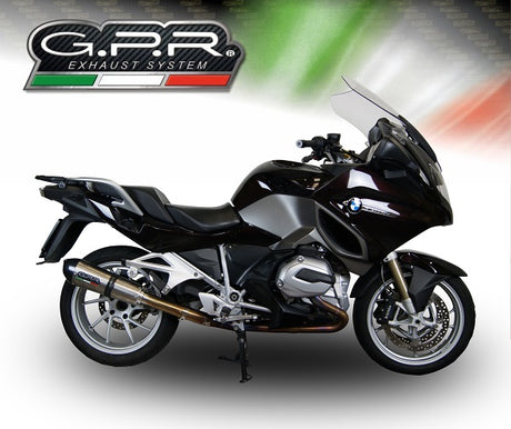 BMW R1200RT LC 2014-2016 Exhaust GPR Grand Prix Evo Titanium Slip-On - photo 4