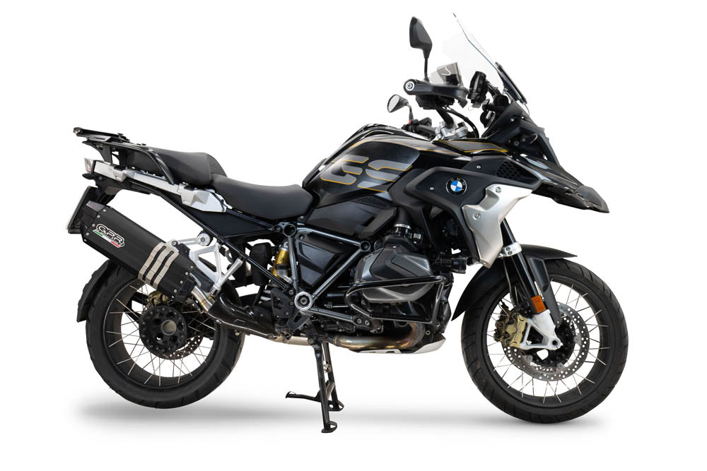 BMW R1250GS - Adventure 2021-2024 Exhaust GPR Hyper Sonic Black Titanium Slip-On