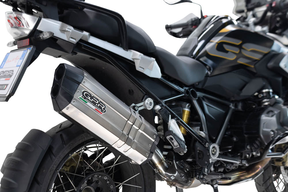 BMW R1250GS - Adventure 2021-2024 Exhaust GPR Hyper Sonic Titanium Slip-On Race