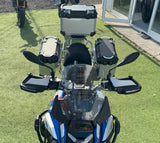 BMW R1300GS Adventure 2023-2025 Top and Side Case Kits 35 Liters + 38 Liters + 38 Liters GPR TECH Silver Aluminum