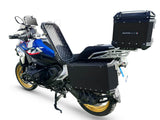 BMW R1300GS 2023-2025 Top and Side Case Kits 35 Liters + 38 Liters + 38 Liters GPR TECH Black Aluminum