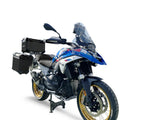 BMW R1300GS 2023-2025 Top and Side Case Kits 35 Liters + 38 Liters + 38 Liters GPR TECH Black Aluminum