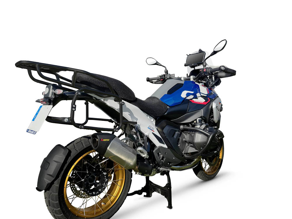BMW R1300GS 2023-2025 Side Cases 38 Liters + 38 Liters GPR TECH Silver Aluminum