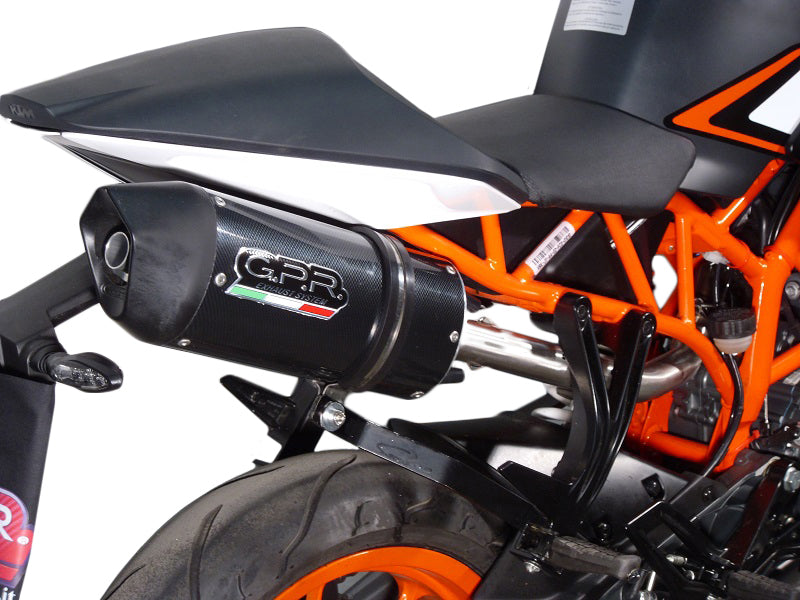 Escape GPR Deeptone Inox Slip-On High Level Race para KTM RC125 2014-2016