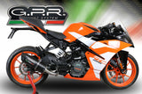 KTM RC 390 2017-2020 Exhaust GPR Furore Nero Slip-On Race