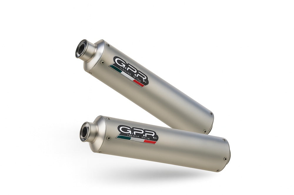 Ducati Monster S4R 2003-2007 Exhaust GPR Titanium Tondo Mid Full System