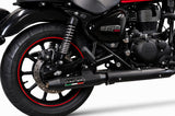 Royal Enfield Meteor 350 2021-2023 Exhaust GPR Deeptone Nero Slip-On Race - photo 5