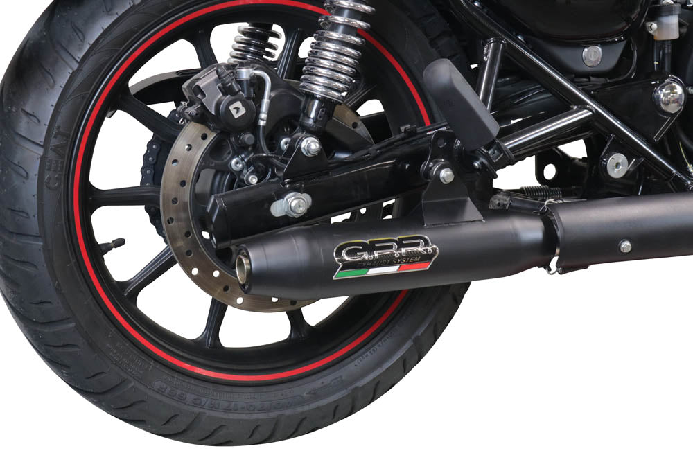 Royal Enfield Meteor 350 2021-2023 Exhaust GPR Deeptone Nero Slip-On Race