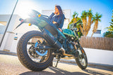 Royal Enfield Himalayan 410 Diam.36mm 2017-2020 Exhaust GPR Furore Nero Slip-On Race