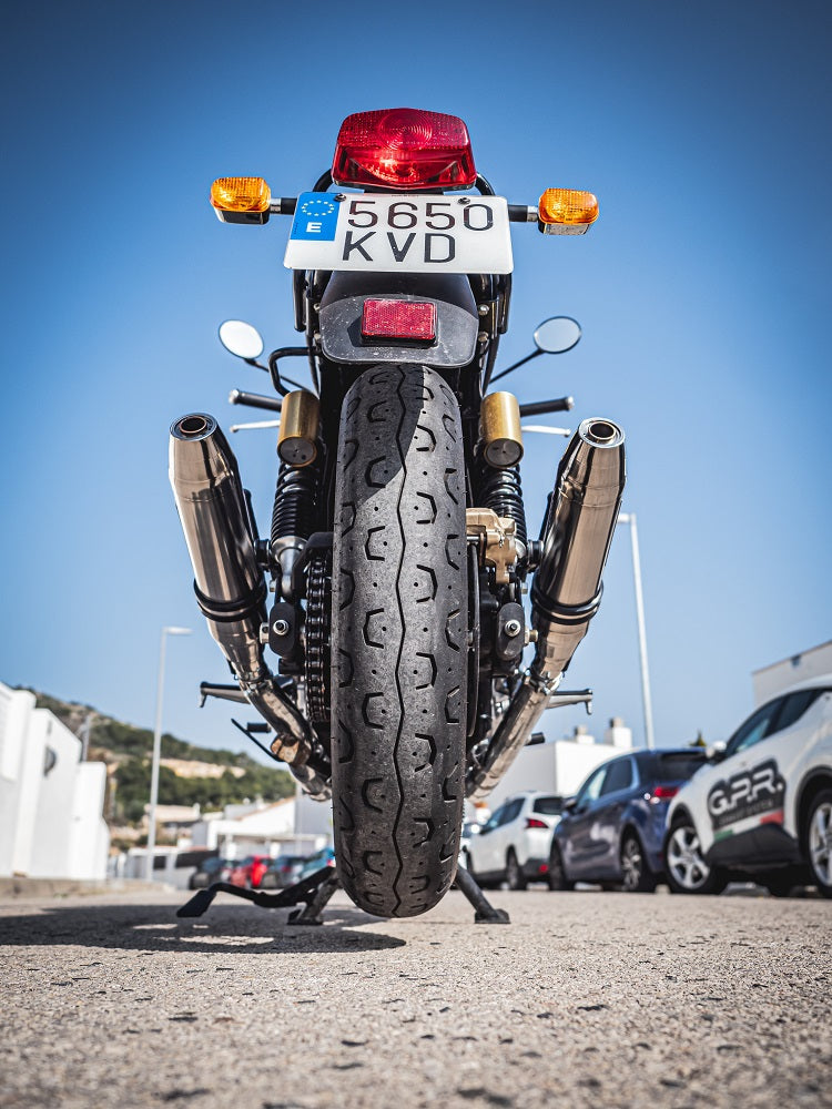 Royal Enfield Continental 650 2019-2020 Exhaust GPR Deeptone Inox Dual Slip On