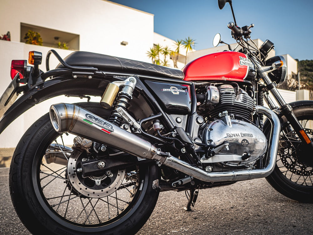 Royal Enfield Continental 650 2019-2020 Exhaust GPR Powercone Evo Dual Slip On