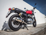 Royal Enfield Continental 650 2019-2020 Exhaust GPR Satinox Dual Slip On