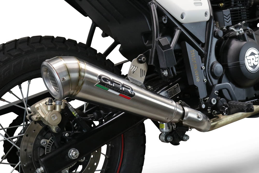Royal Enfield Scram 411 2022-2024 Exhaust GPR Powercone Evo Slip-On