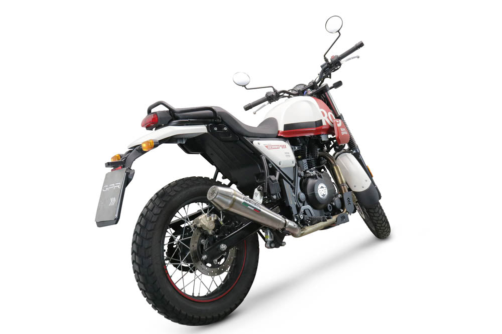 Royal Enfield Scram 411 2022-2024 Exhaust GPR Vintacone Slip-On