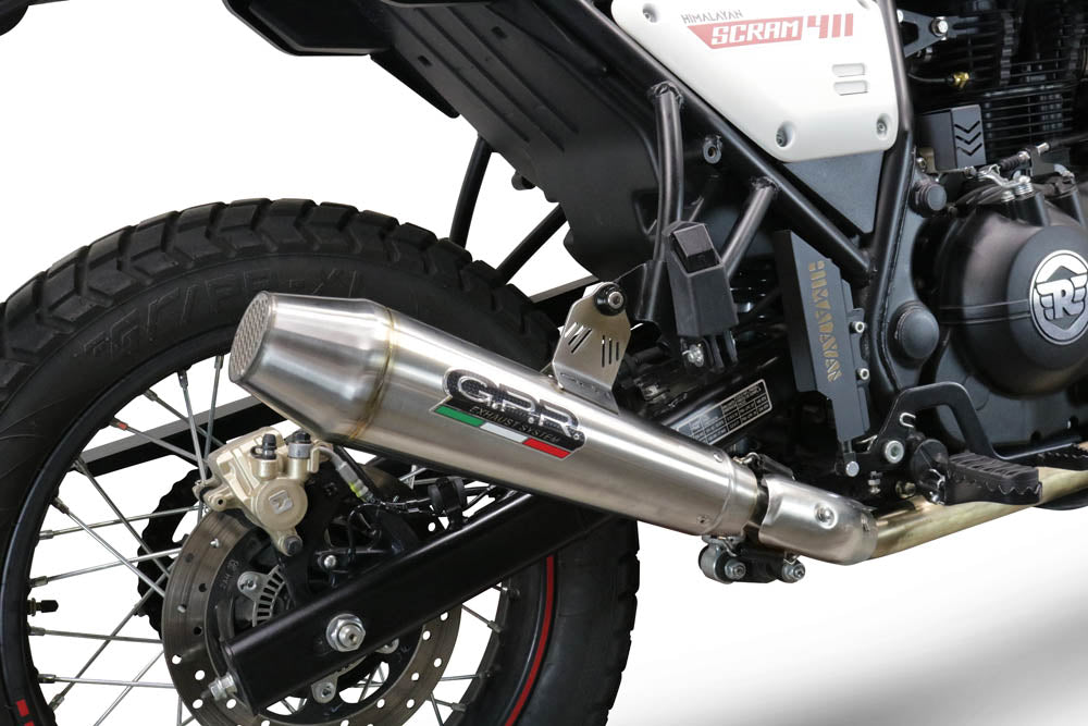 Royal Enfield Scram 411 2022-2024 Exhaust GPR Vintacone Slip-On