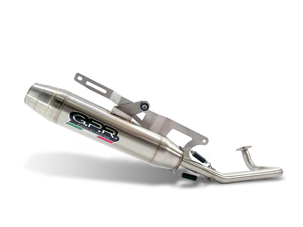 Sistema de escape completo GPR Deeptone Inox para Honda Ruckus NPS50 2003-2025