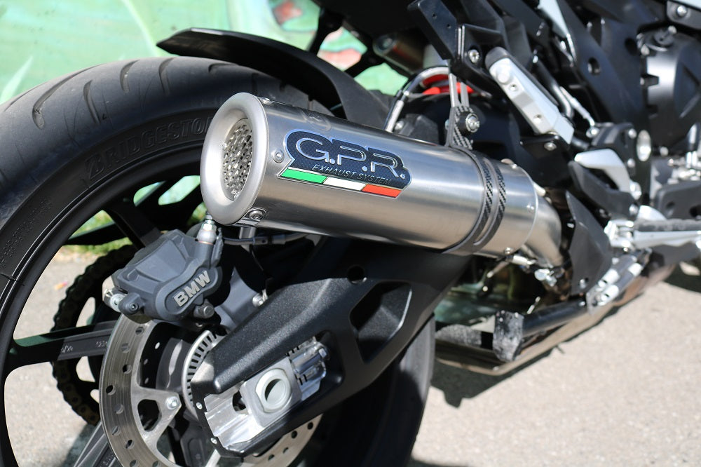 BMW S1000XR 2020-2025 Exhaust GPR M3 Inox Slip-On Race