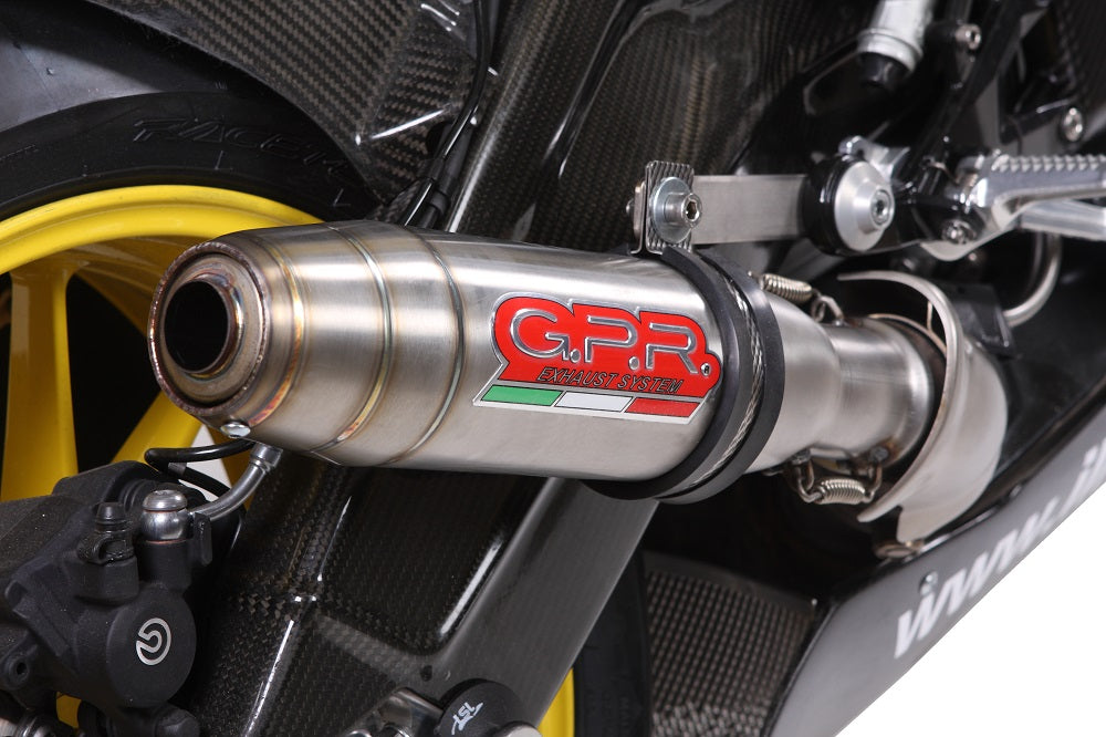 BMW S1000RR 2010-2014 Exhaust GPR Deeptone Inox Slip-On