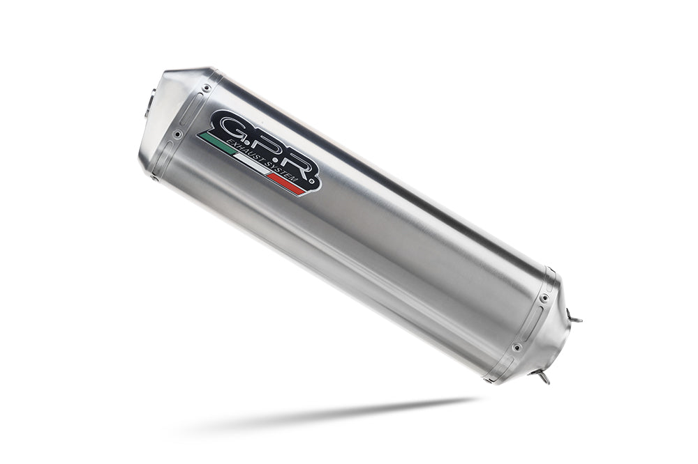 Cagiva VRaptor 1000 2000-2002 Exhaust GPR Satinox Dual Slip On