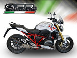 BMW R1200R LC 2017-2019 Exhaust GPR Furore Evo4 Nero Slip-On