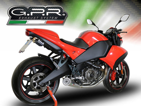 Buell 1125R 1125CR 2005-2009 Exhaust GPR Powercone Evo Mid Full System - photo 7
