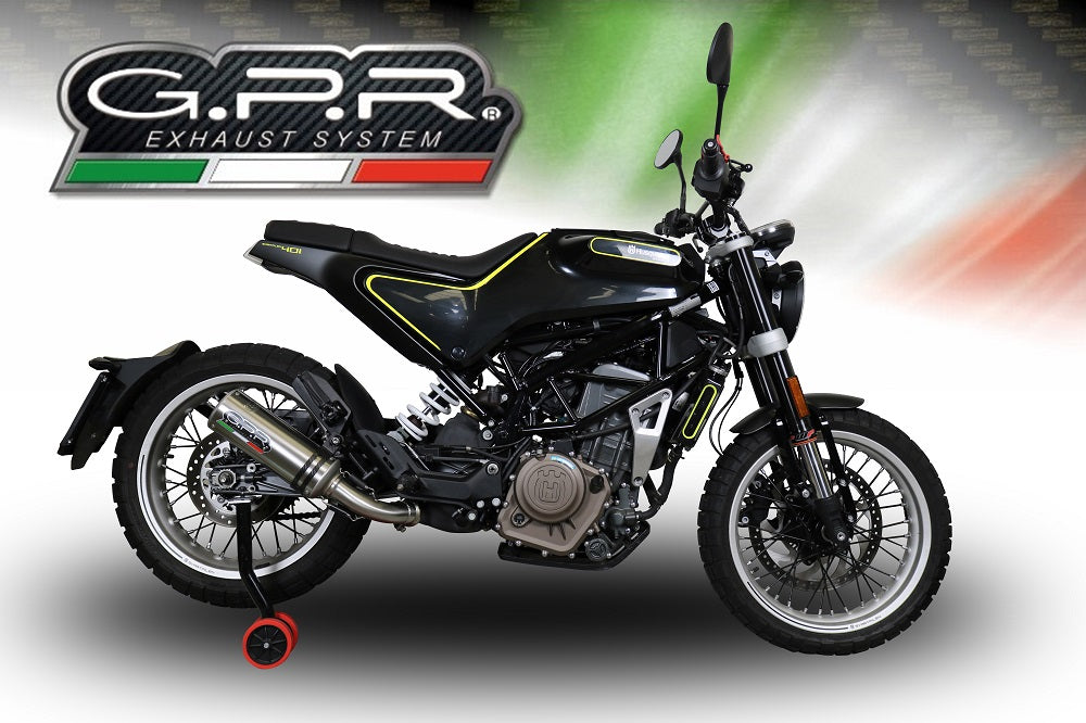 Husqvarna Vitpilen 401 2018-2019 Exhaust GPR M3 Inox Slip-On Race