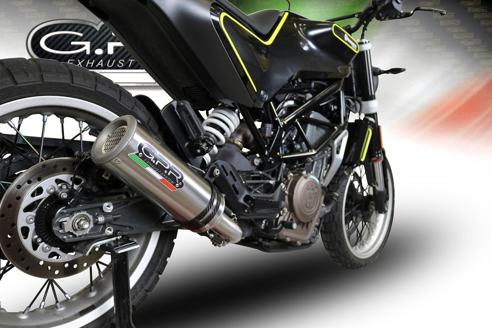 Husqvarna Svartpilen 401 2018-2019 Exhaust GPR M3 Titanium Natural Slip-On