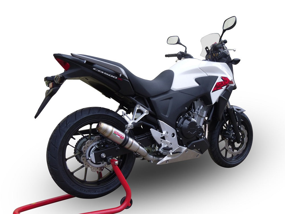 Honda CB500X 2019-2025 Exhaust GPR Deeptone Inox Slip-On