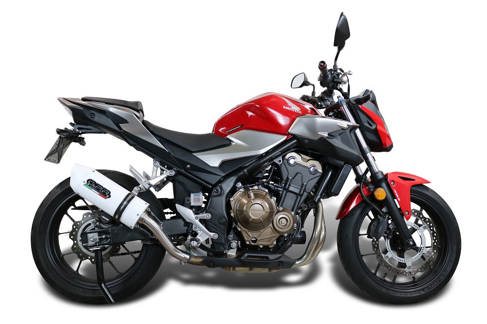 Honda CB400F 2013-2015 Exhaust GPR Albus Ceramic Slip-On