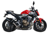 Honda CB500F 2016-2018 Exhaust GPR Furore Evo4 Nero Slip-On