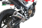 Escape GPR M3 de titanio natural para Honda NX500 2024-2025