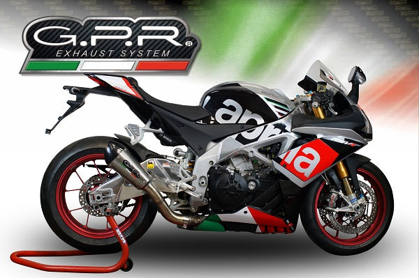 Aprilia RSV4 1000 2015-2016 Exhaust GPR Grand Prix Evo Titanium Slip-On - photo 4