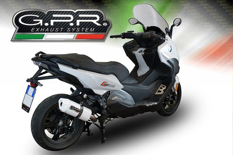 BMW C650 Sport 2016-2020 Exhaust GPR Albus Evo4 Slip-On - photo 7